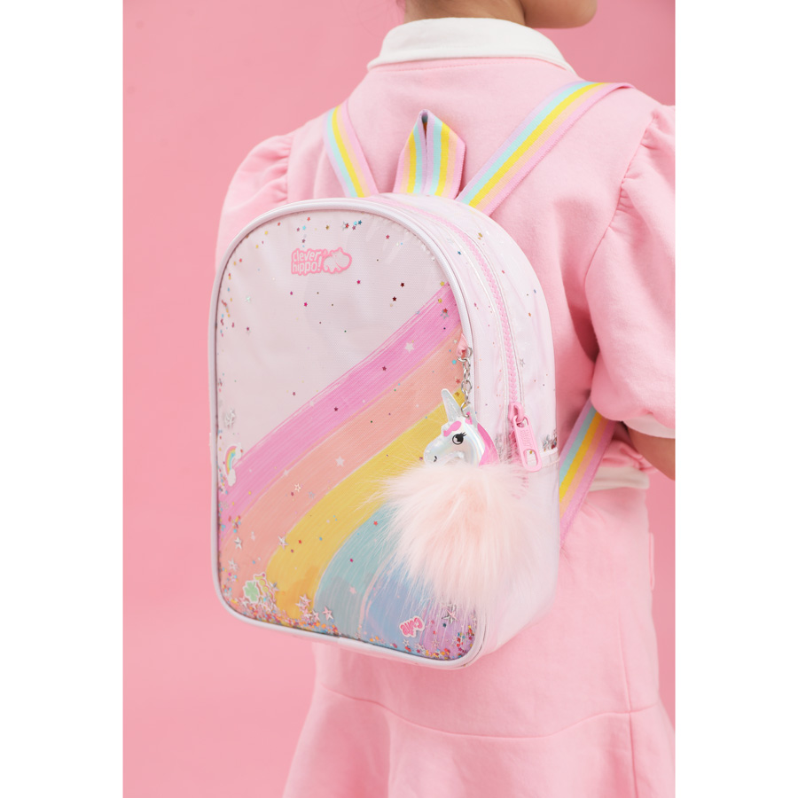 Ba Lô CLEVER HIPPO Rainbow - Art Galaxy BH2202/GALAXY