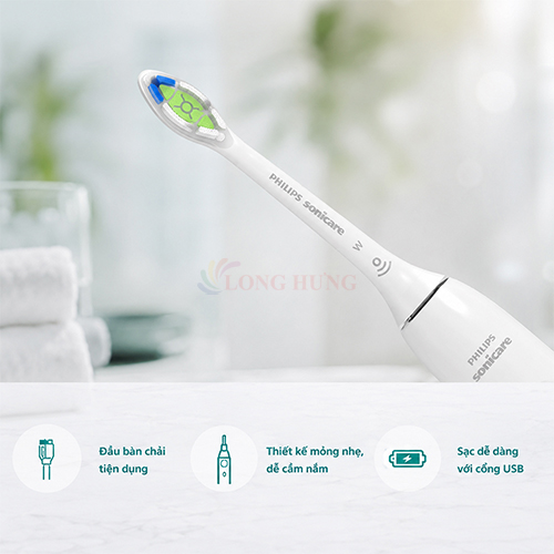Bàn chải điện Philips Sonicare 4100 HX4043/41 - Hàng chính hãng