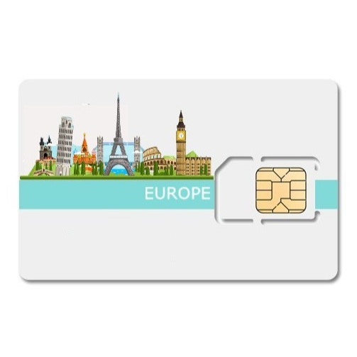 MintWIFI-SIM 4G Du lịch 36 nước Châu Âu tốc độ cao dung lượng 8GB cho 15 ngày
