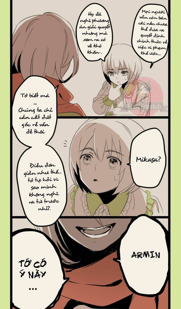 tấn công người khổng lồ - tuyển tập doujinshi chapter 12.5 19