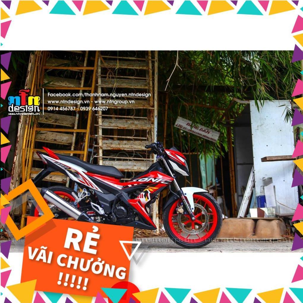 Tem Rời Sonic Mẫu Zin Trắng Đỏ