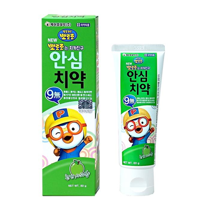 Kem Đánh Răng An Toàn Cho Trẻ Em New Pororo Chikka Friend Safety Toothpaste 80g Gomi Mall