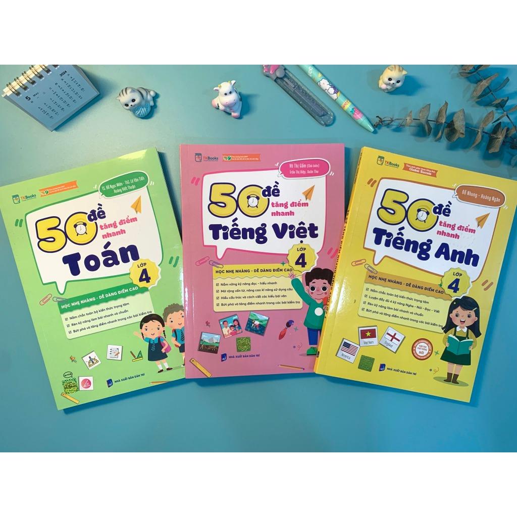 50 Đề Tăng Nhanh Điểm Toán Lớp 4 - Bản Quyền