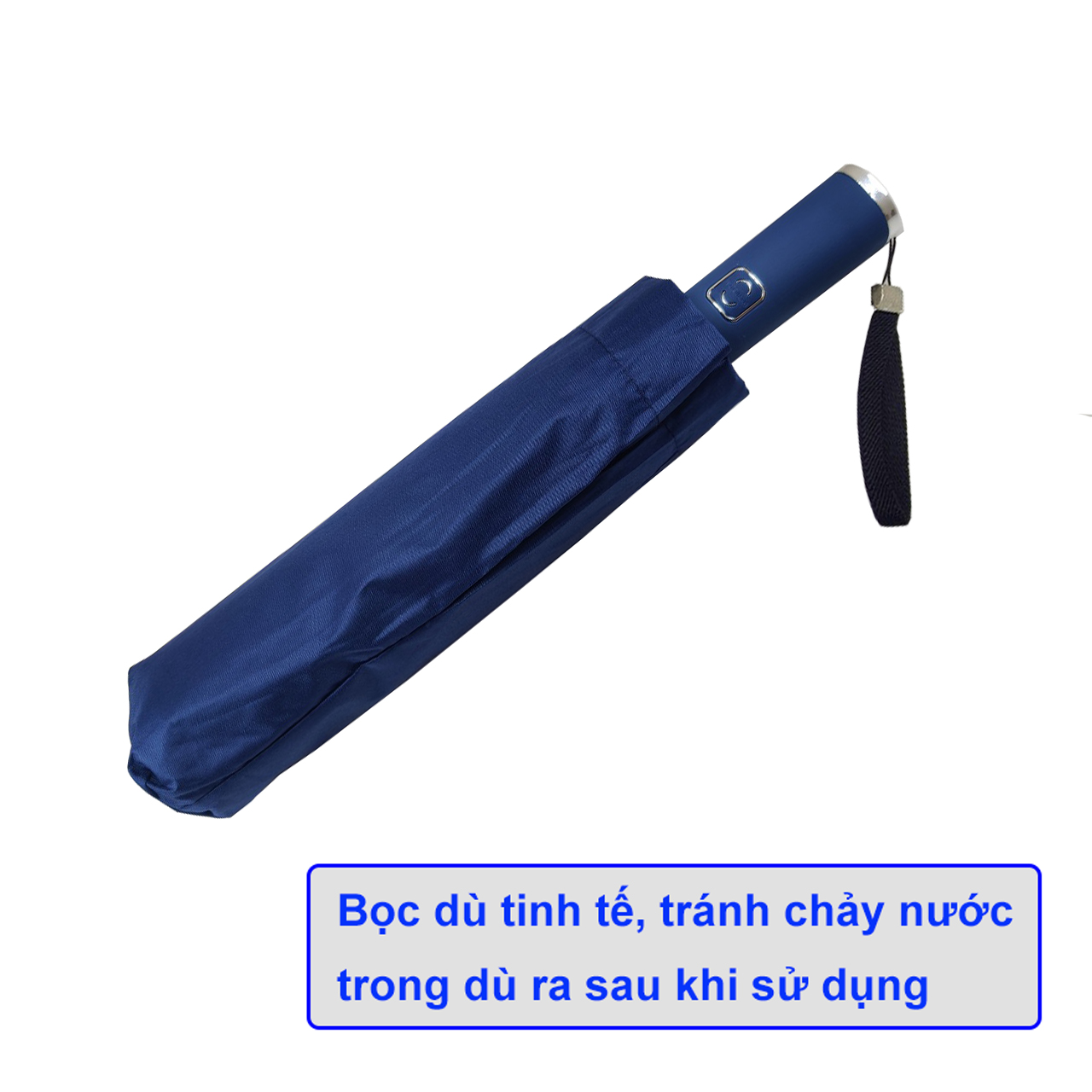 Ô dù che mưa cỡ lớn tự động đóng mở, gấp gọn tiện lợi - Thiết kế mở ngược chống ướt khi mở, gập - Chính hãng NIKITA