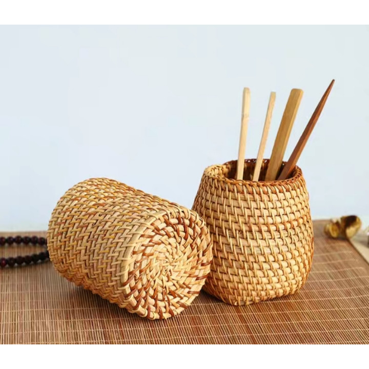 Ống đựng bút, ống đựng đũa thìa, đáy tròn