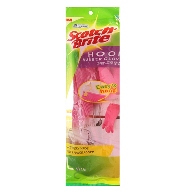 Găng tay đa dụng rửa chén có móc treo Scotch-Brite 3M GT-MOC 36cm