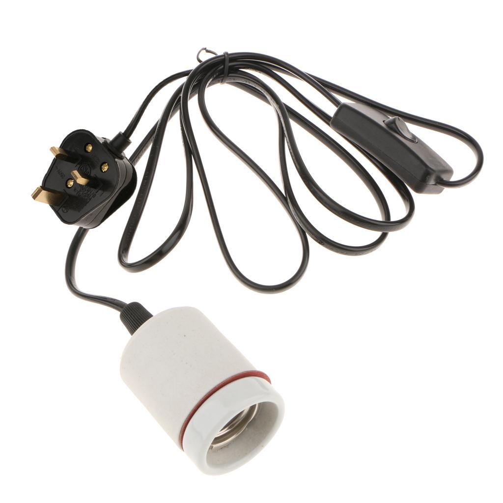 220V Reptile UVA Heat Light Bulb Night View E27 Heating Lamp-UK Plug