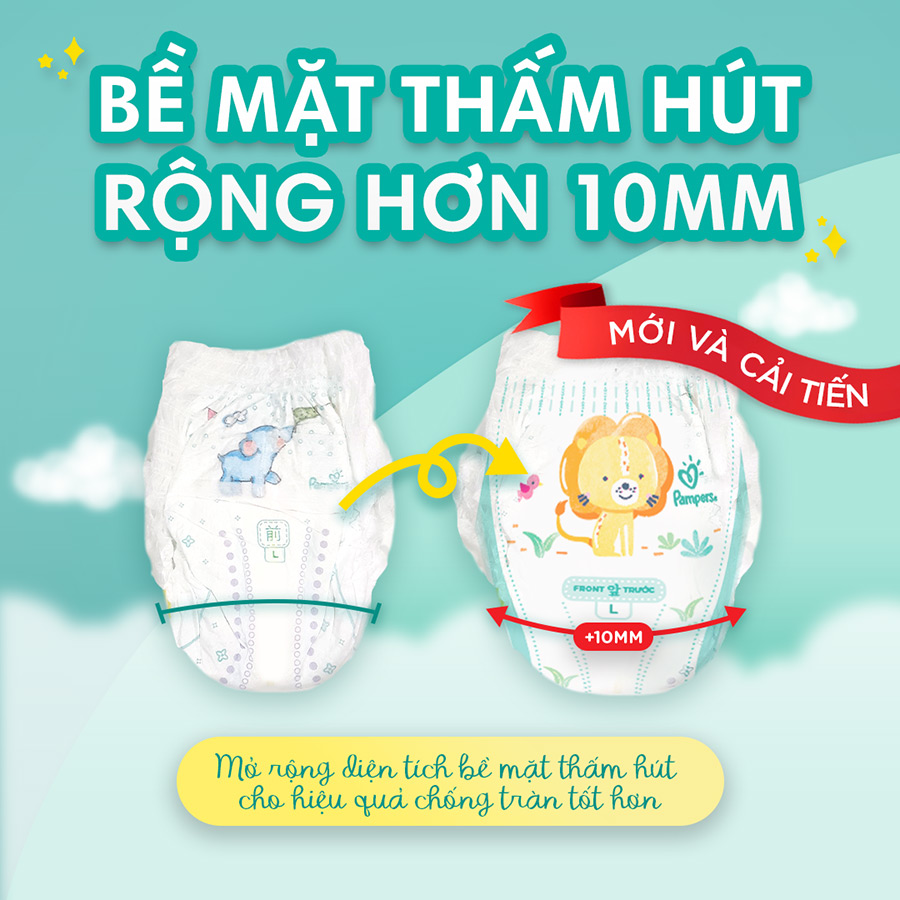 Thùng Tối Ưu Phí Vận Chuyển 3 Gói Tã Quần PAMPERS Giữ Dáng Size L(108 miếng, 9-14kg)/ XL (96 miếng, 12-17kg)/ XXL(84 miếng, 15-25kg), Chống Xệ