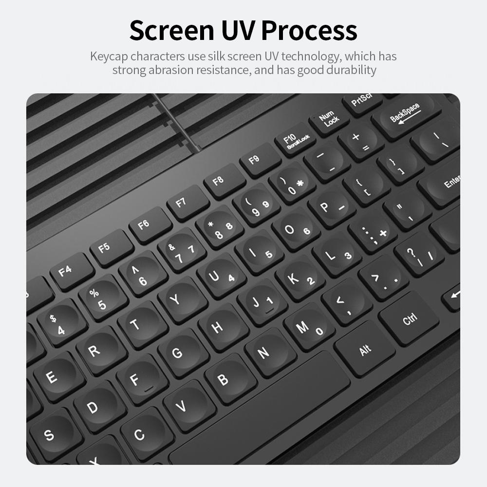 Hình ảnh Bàn phím uFound U-71 dành cho văn phòng doanh nghiệp có dây 78 phím USB
