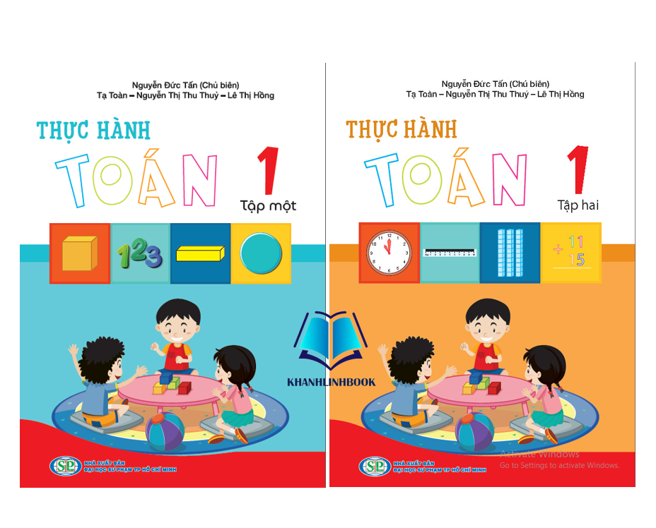 Sách - Combo Thực hành toán 1 - tập 1 + 2