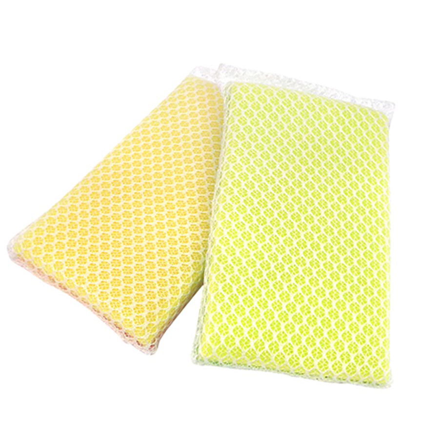 Bộ 2 set mút phủ lưới vệ sinh bát đĩa an toàn - Hàng nội địa Nhật