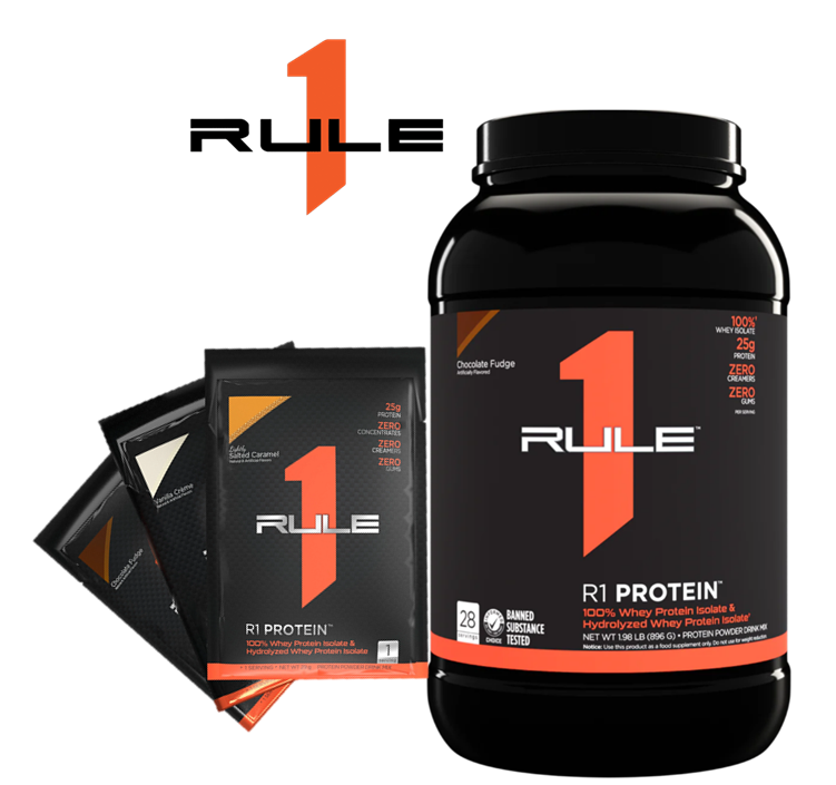 Sữa tăng cơ Rule 1 Protein Isolate/ Hydrolysate 1.9lb