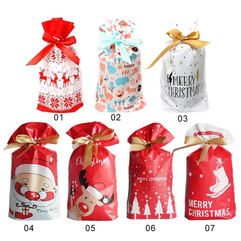 NEW Túi Rút Đựng Quà Giáng Sinh Dễ Thương