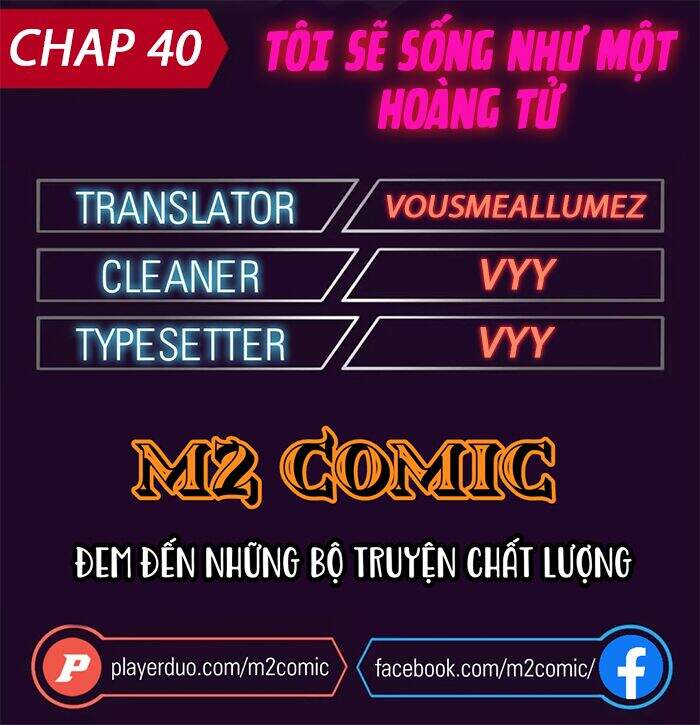 tôi sẽ sống như một hoàng tử chapter 40 1