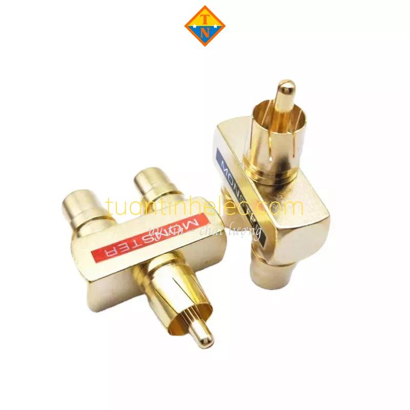 Đầu chia cổng âm thanh RCA 1 ra 2 loại tốt # phụ tùng âm thanh