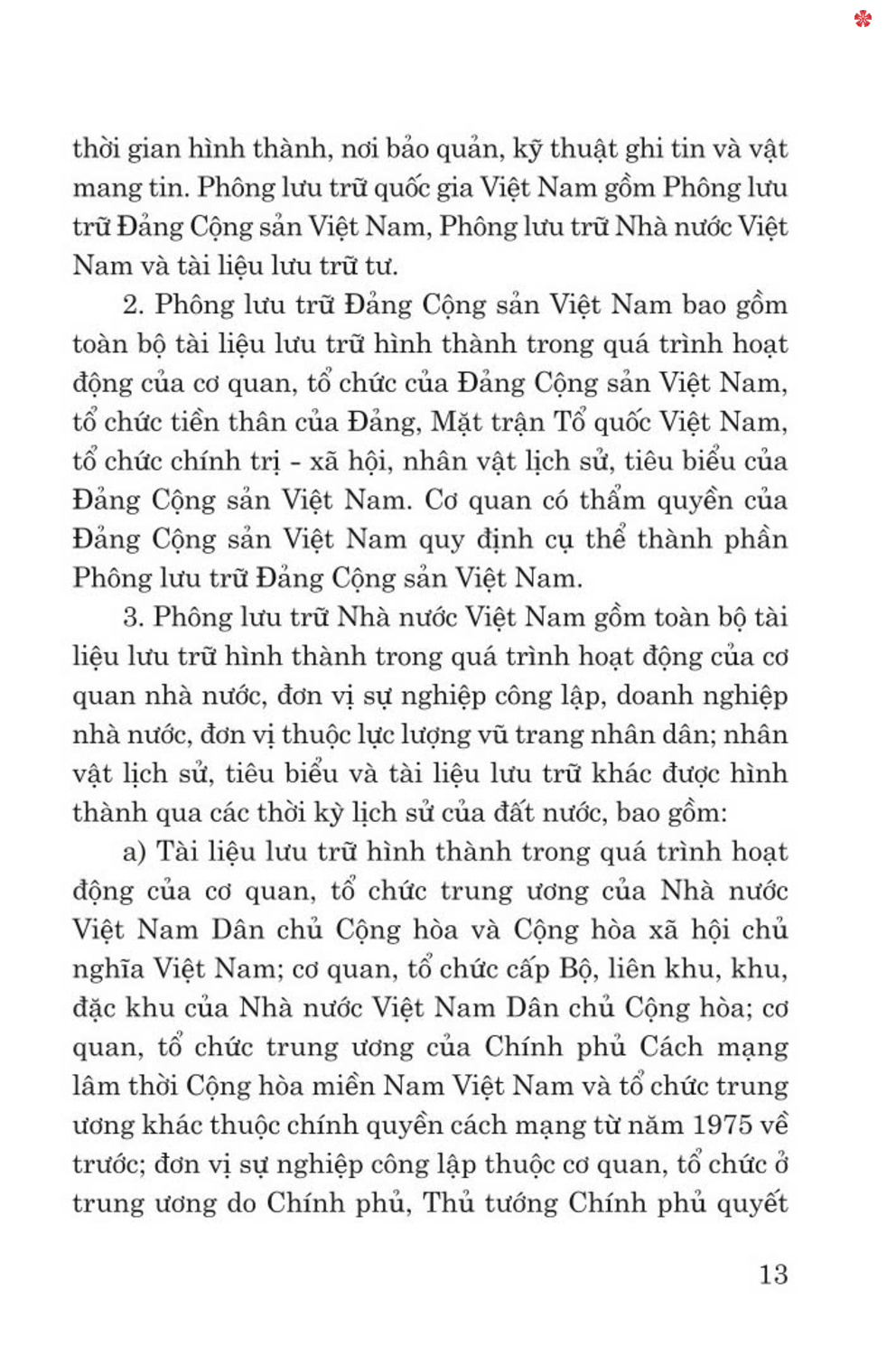 Luật lưu trữ năm 2024 - bản in 2024