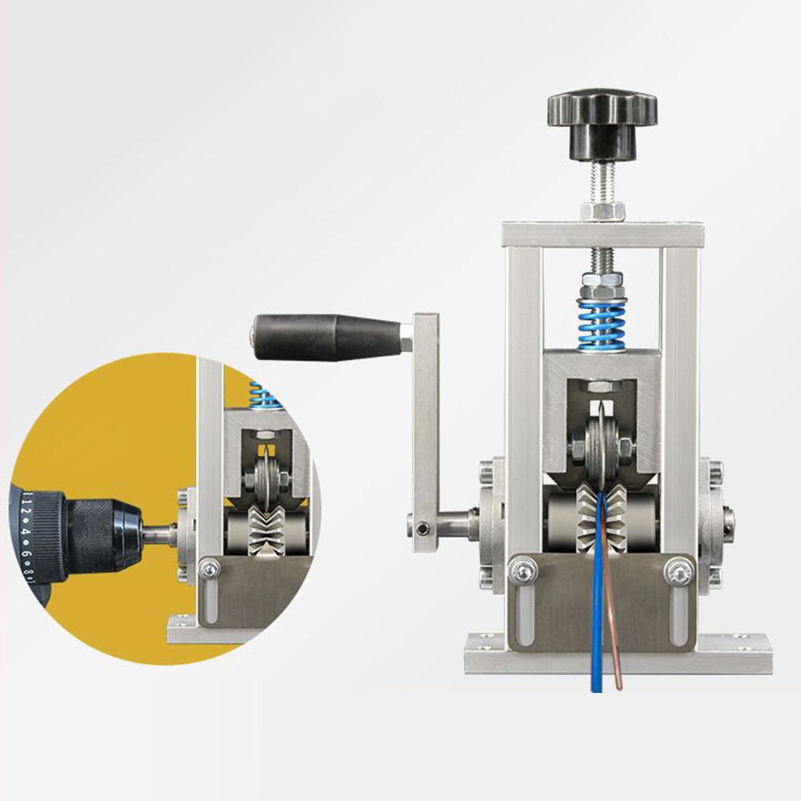 Manual Wire Peeling Machine Aluminum Alloy Professional Cable Jacket Remover