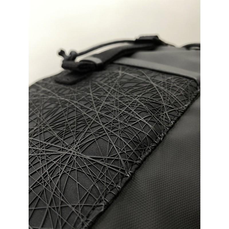 Balo thời trang nam nữ, họa tiết in nổi vải nylon cao cấp chống thấm nước đựng vừa Laptop 15.6inch và A4 - novstore
