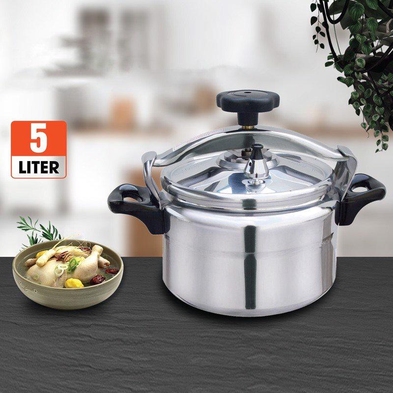 NỒI ÁP SUẤT 5L – TẶNG 1 NỒI LẨU INOX 28 CM