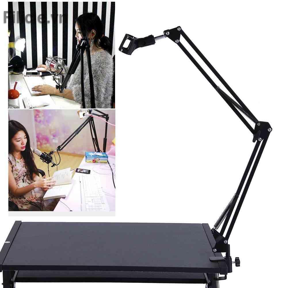 Giá Đỡ Micro Thu Âm / Điện Thoại Để Bàn Có Thể Điều Chỉnh