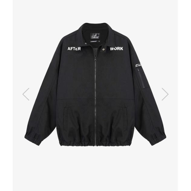 Áo khoác kaki hình in stranger - aw stranger flight jacket loose fit WM22734101
