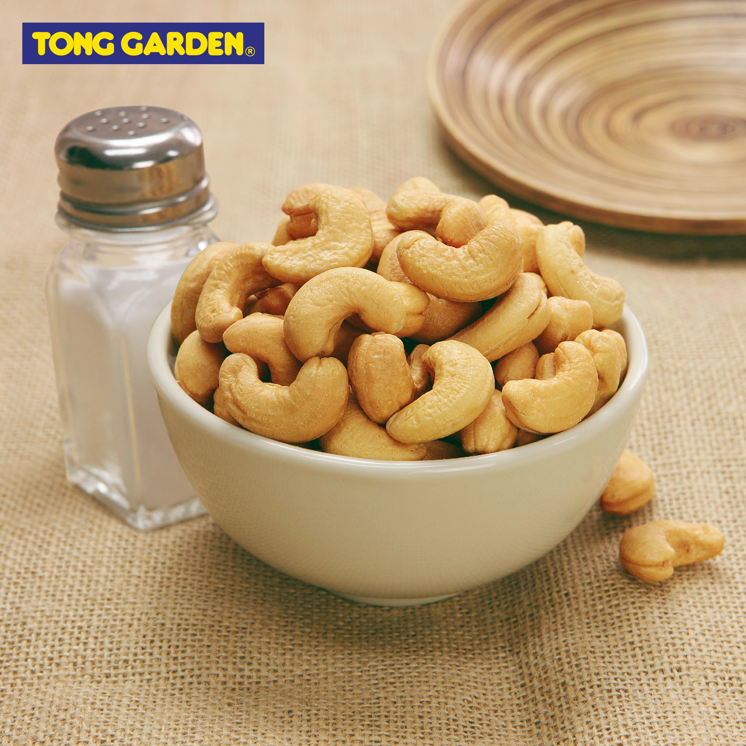 HẠT ĐIỀU RANG MUỐI TONG GARDEN LON 150G