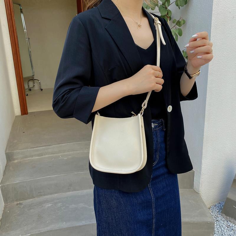 Túi xách đeo chéo nữ mini đựng điện thoại màu sắc basic dễ phối đồ phong cách hàn quốc giá rẻ đẹp
