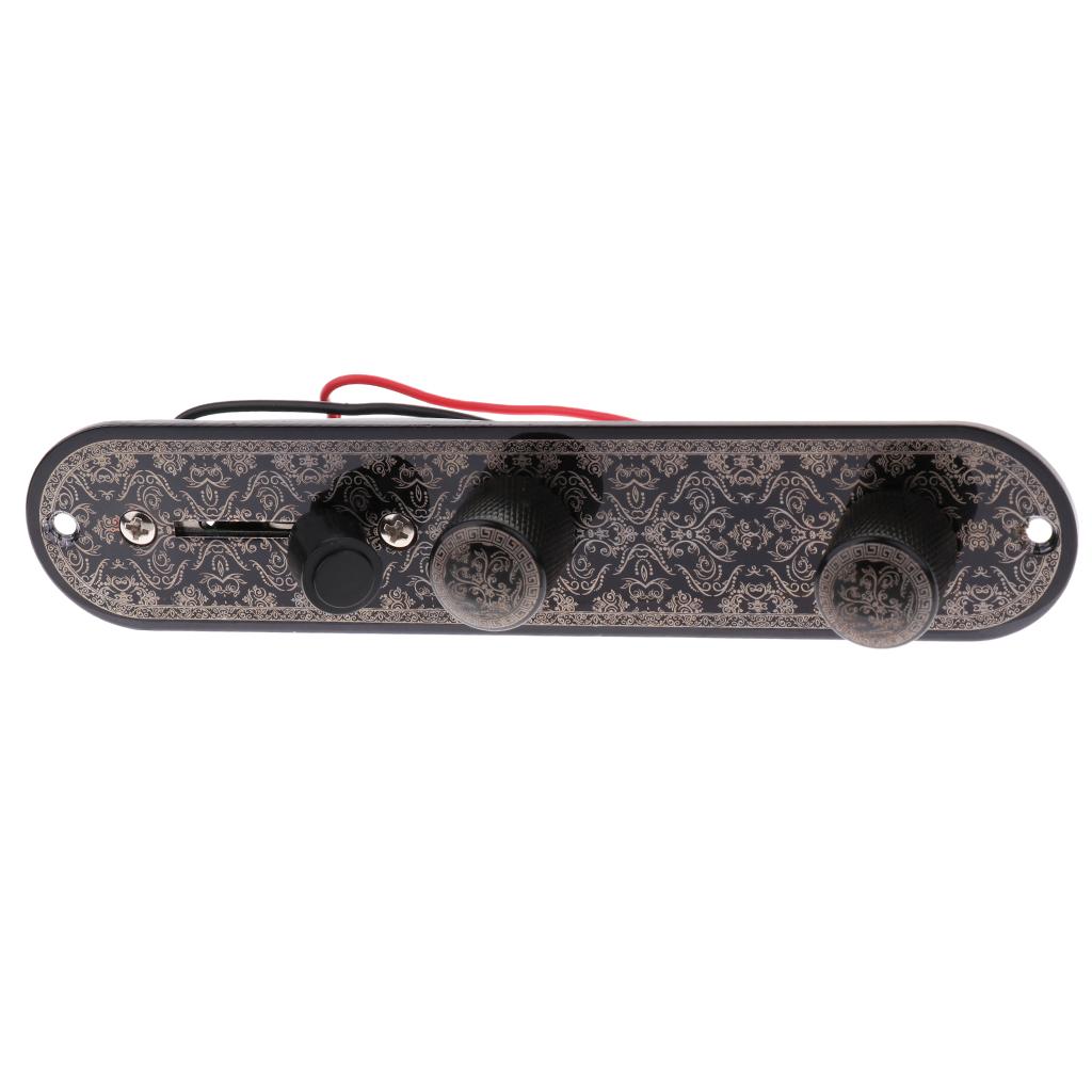 Sunnimix Đàn Guitar Prewired Điều Khiển Đĩa 3 Cách Tặng Công Tắc Cho Đàn Guitar