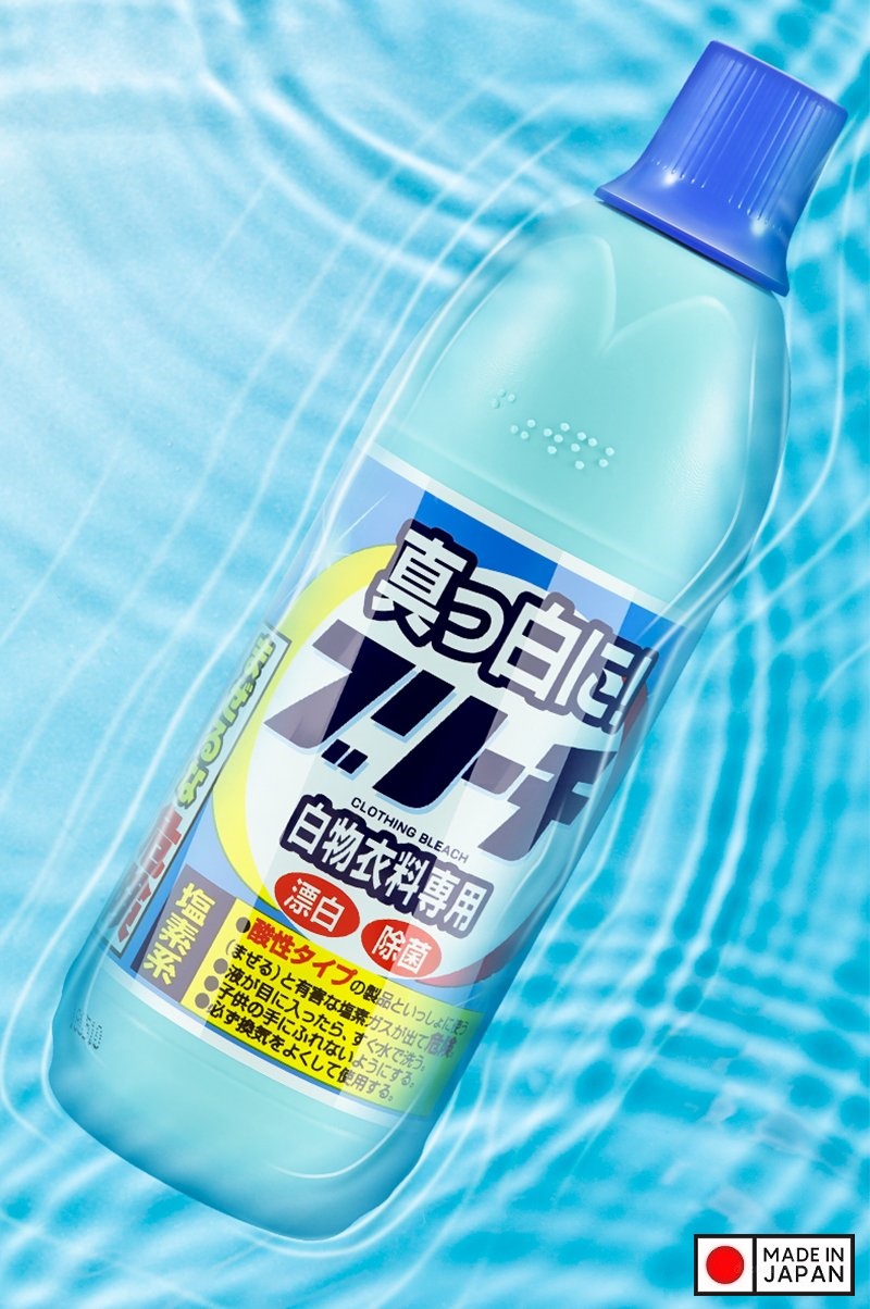Nước tẩy trắng quần áo Rocket 600ml - hàng nội địa Nhật
