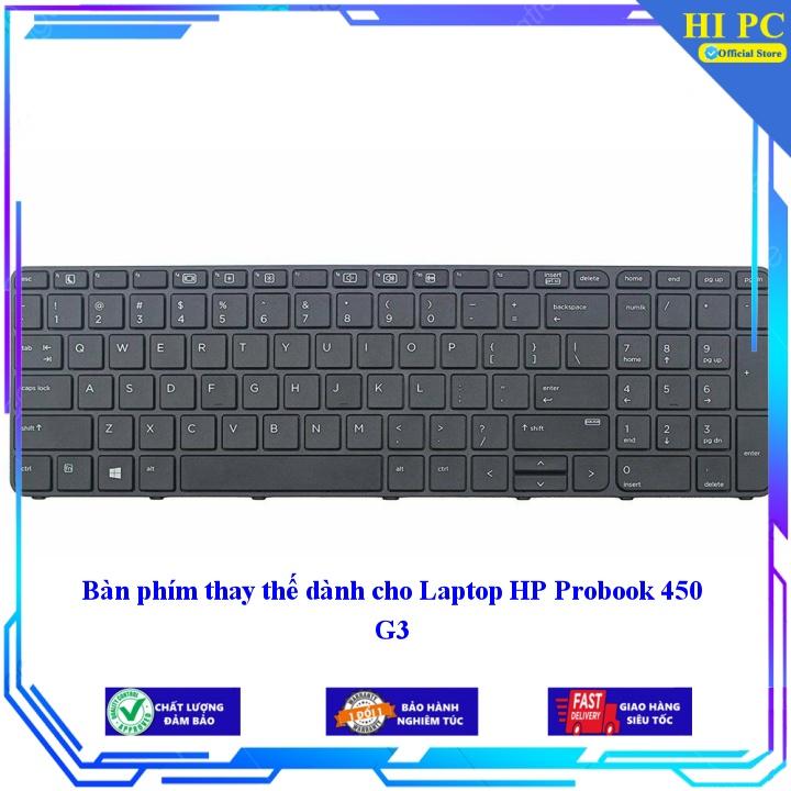 Bàn phím thay thế dành cho Laptop HP Probook 450 G3 - Hàng Nhập Khẩu