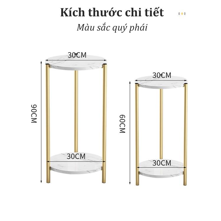 Kệ để chậu hoa cây cảnh trong nhà ANA cao cấp khung sắt chắc chắn khả năng chịu lực tốt không tróc sơn - CH01