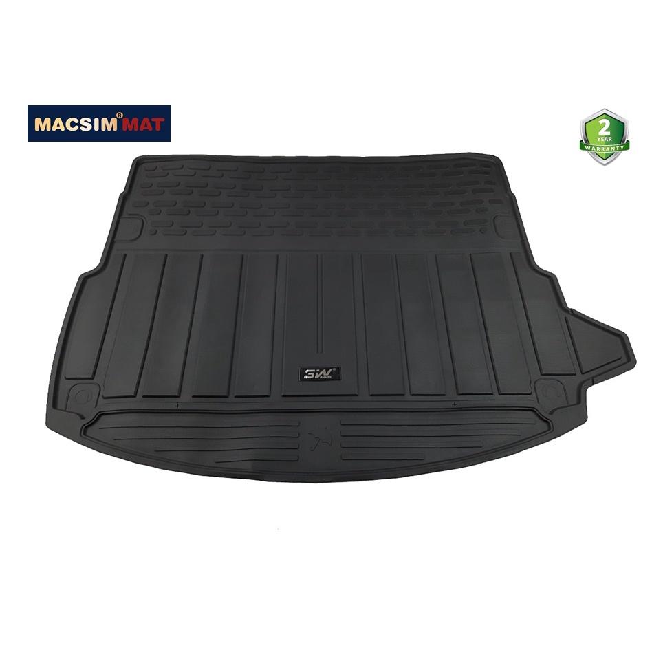 Thảm lót cốp xe ô tô Landrover discovery sport 2020 nhãn hiệu Macsim 3W chất liệu TPE cao cấp màu đen