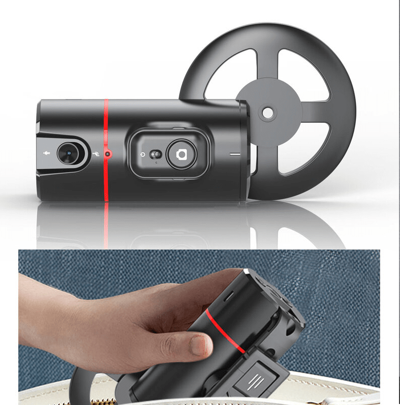 Giá đỡ điện thoại P02 thông minh AI tự động xoay 360° theo dõi khuôn mặt có remote hỗ trợ chụp hình, quay phim, ...