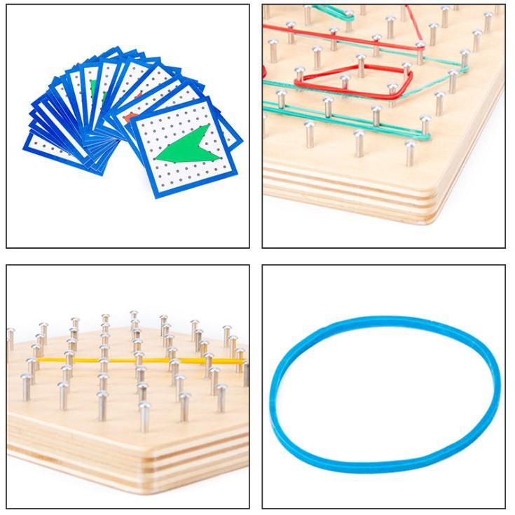 Bảng dây chun tạo hình (Rubber band Board)