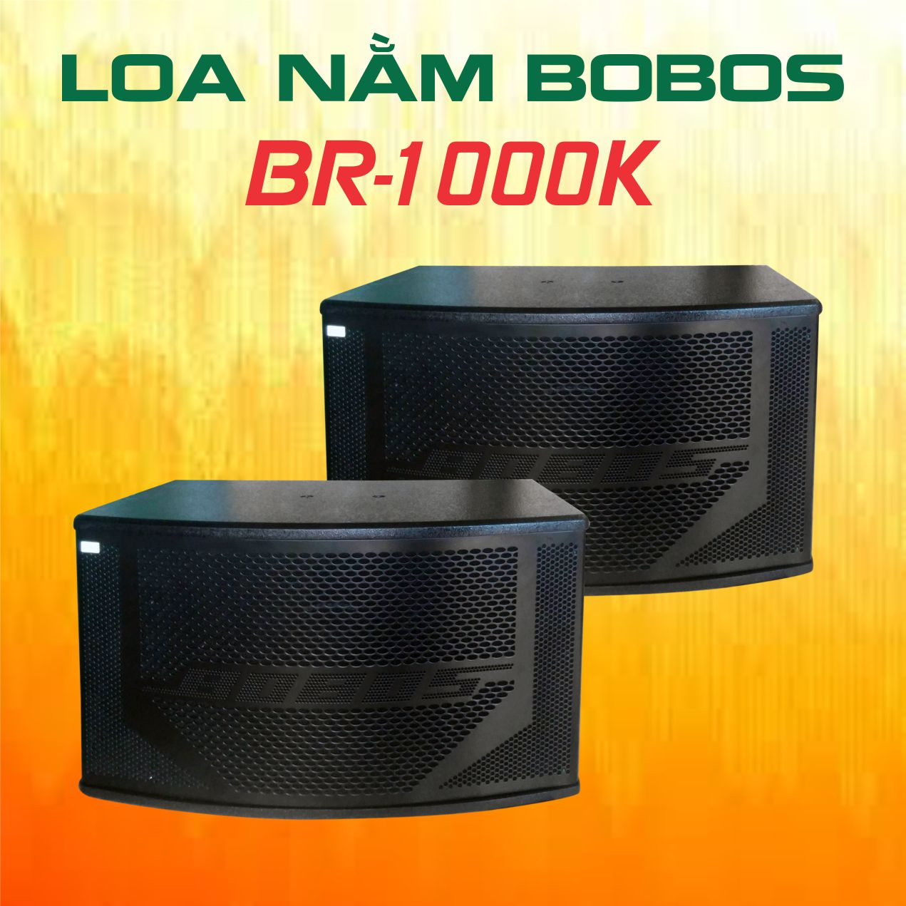 Loa nằm karaoke BOBOS BR-1000K (Hàng chính hãng)