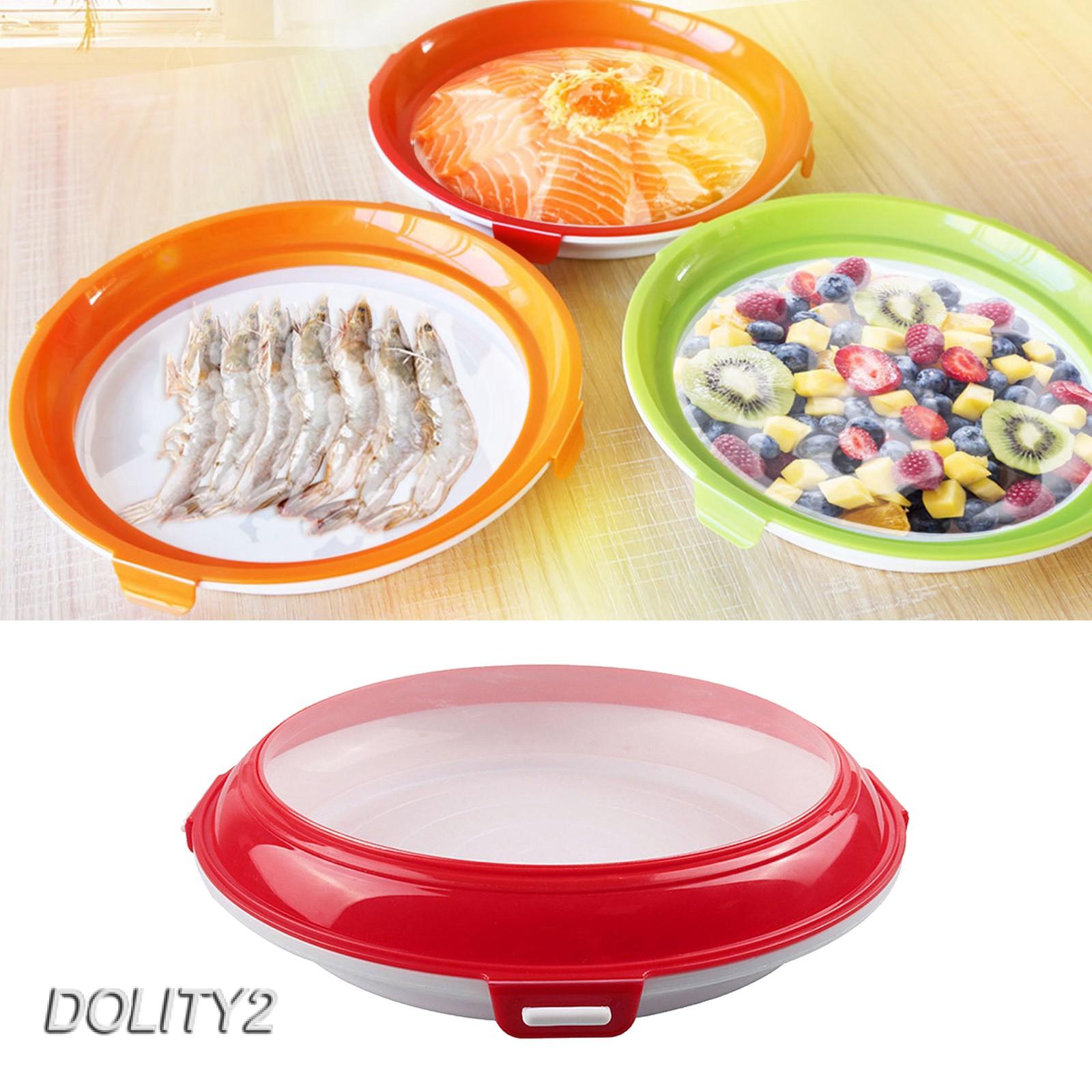 Khay Đựng Thức Ăn 2 Ngăn Tiện Lợi