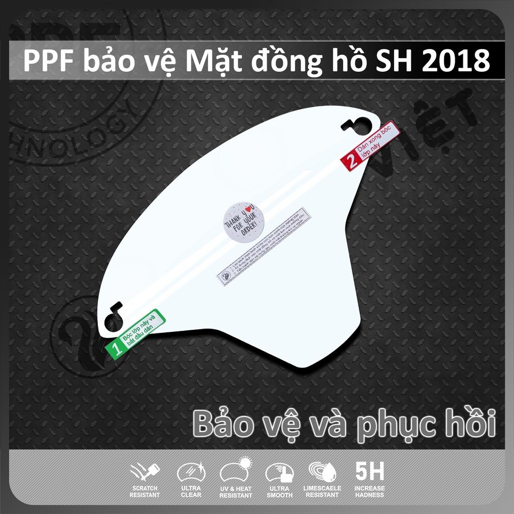 Miếng dán bảo vệ mặt đồng hồ dành cho xe SH 2018 2019