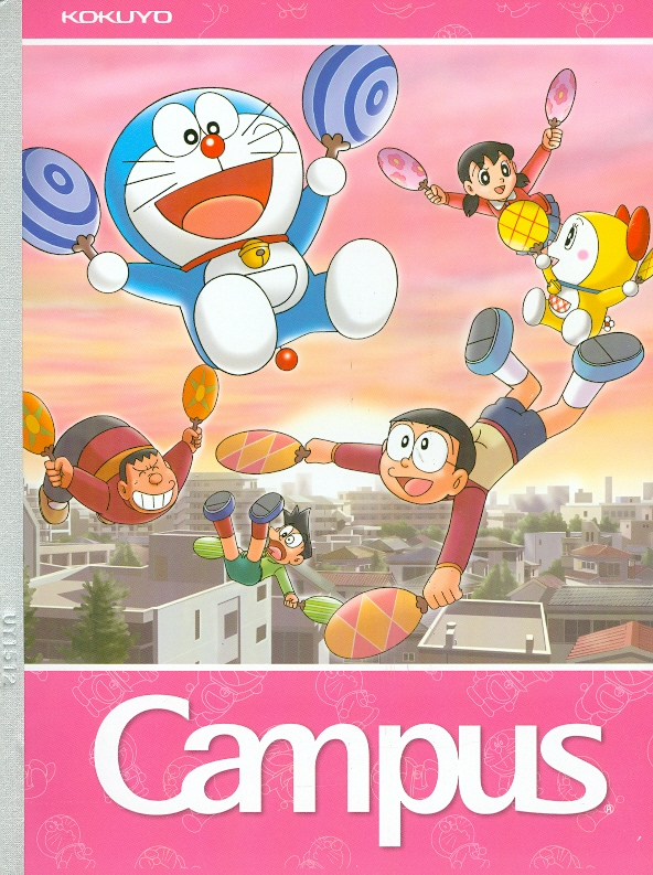 Tập Campus NB-ADFL96 DORAEMON FLY 96 trang 5 ô ly (mẫu ngẫu nhiên)