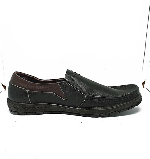 Giày tây nam Huy Hoàng da bò cao cấp màu đen HT7782