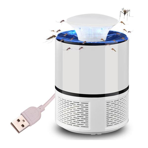 Đèn Bắt Muỗi Thông Minh Hình Trụ Cắm Cổng Usb - Màu Ngẫu Nhiên - Vận Chuyển Miễn Phí Toàn Quốc