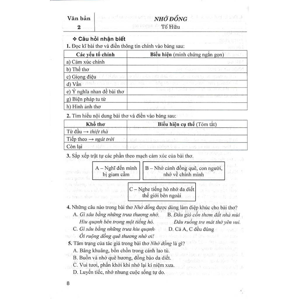 Phát Triển Kĩ Năng Đọc - Hiểu Và Viết Văn Bản Theo Thể Loại Ngữ Văn 8 (Bám Sát SGK Chân Trời Sáng Tạo)