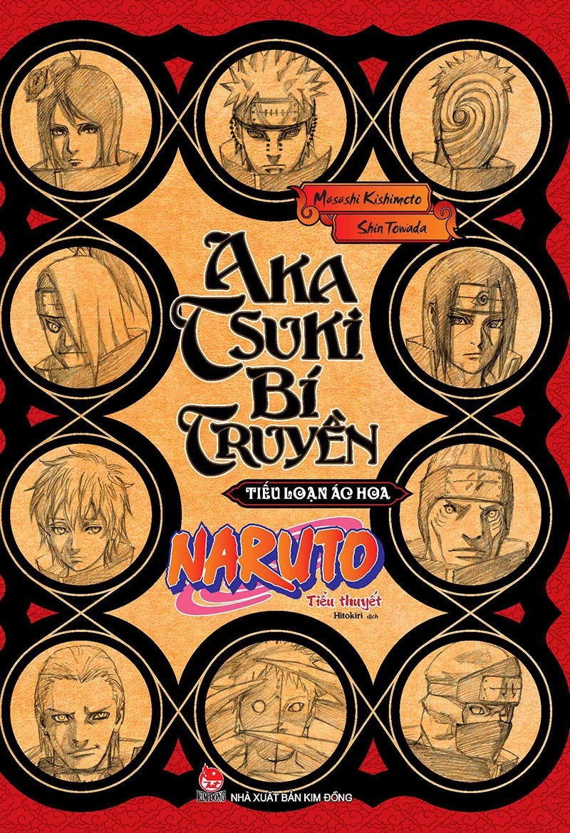 Sách - Tiểu thuyết Naruto (bộ 6 cuốn)