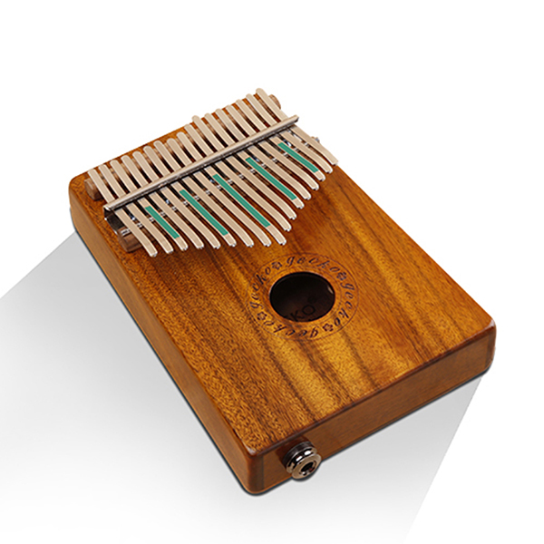 Đàn Kalimba 17 Phím Gỗ Mahogany Gecko K17MEQ (Có EQ)