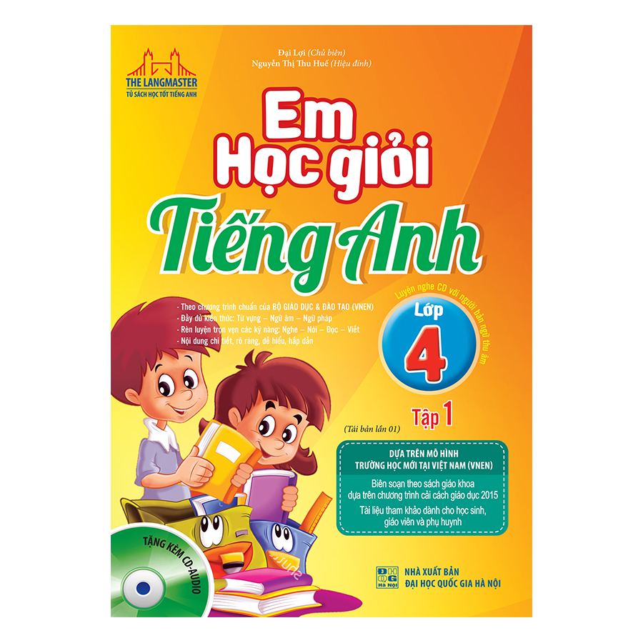 Em Học Giỏi Tiếng Anh Lớp 4 - Tập 1 (Tái bản 01)