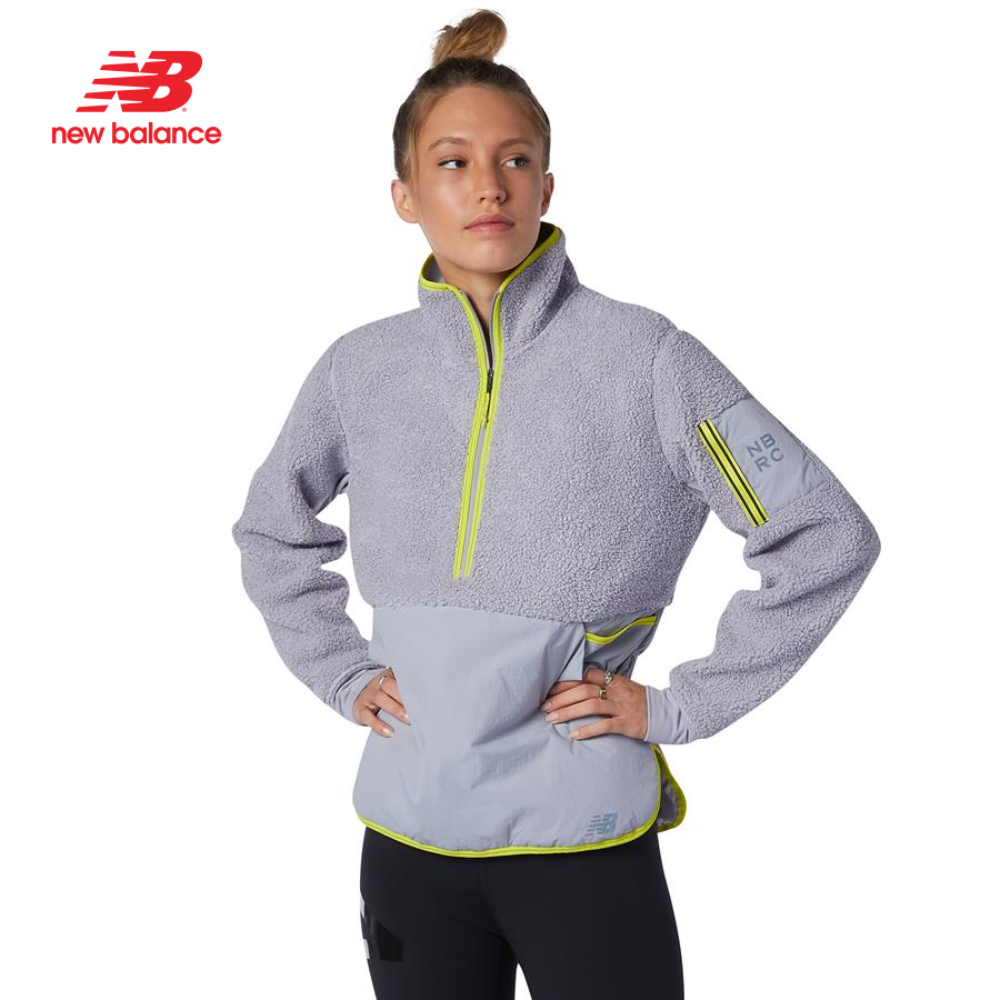 Áo khoác thể thao nữ New Balance Q Speed Sherpa Anorak - WT13285 (form Quốc tế