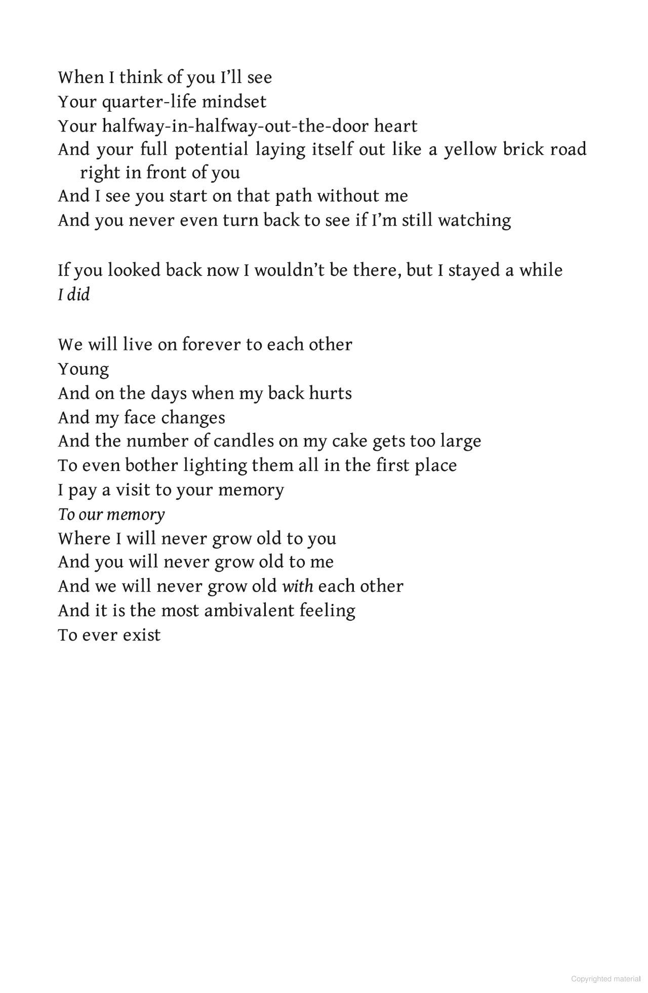 Sách ngoại văn: I Hope You Remember - Poems On Loving, Longing, And Living (Hardback)