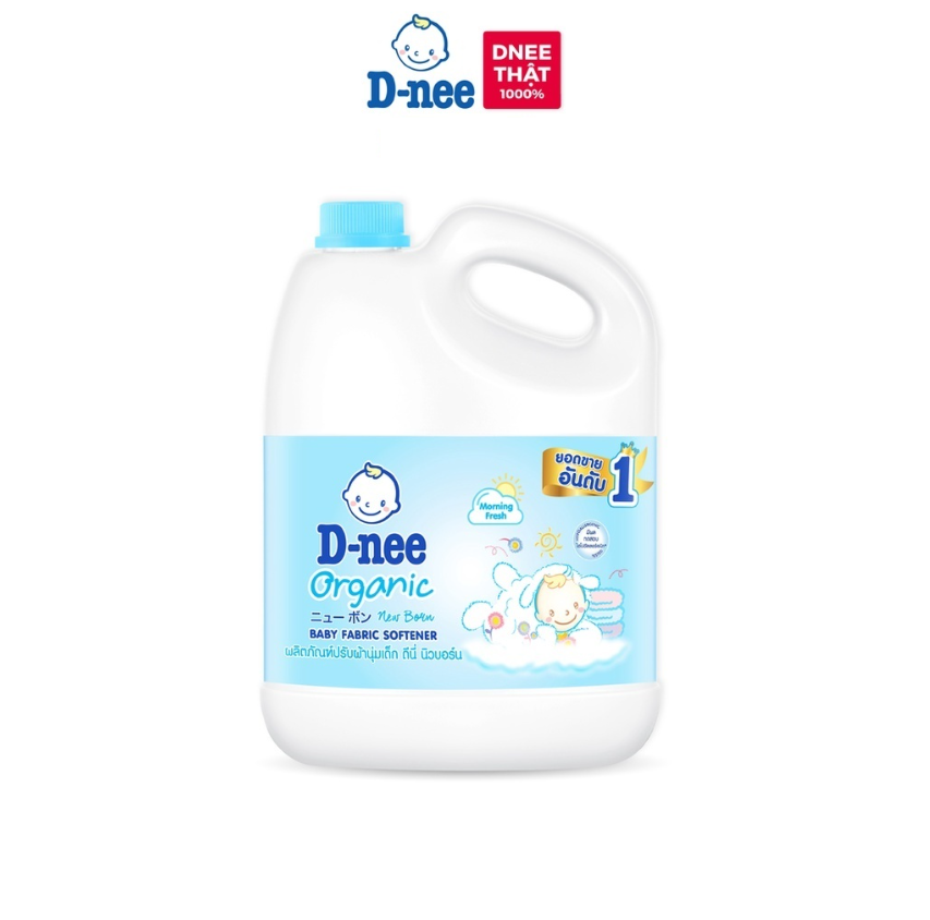 Nước Xả Quần Áo Cho Bé D-nee - Chai 3000ml (Xanh)