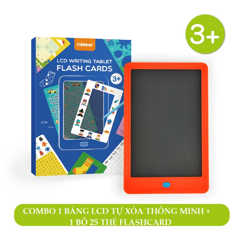 Mideer lcd writing tablet flash cards - Thẻ học nhanh dùng kèm bảng LCD của hãng Mideer MD4147