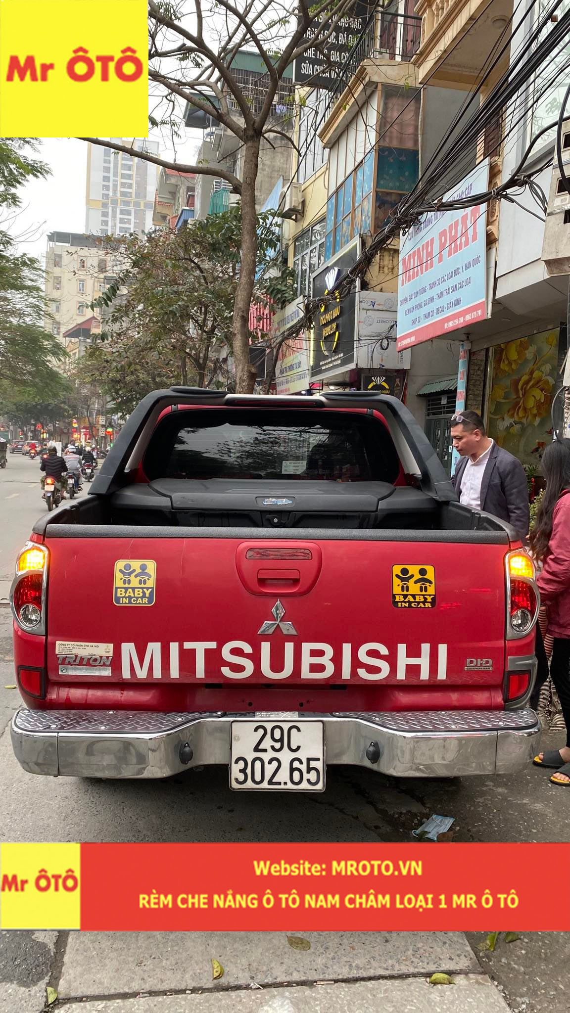 Rèm Che Nắng Xe Mitsubishi Triton 2010-2015 Hàng Loại 1. Cam Kết Vải Dày Dặn, Chuẩn Khít Theo Xe