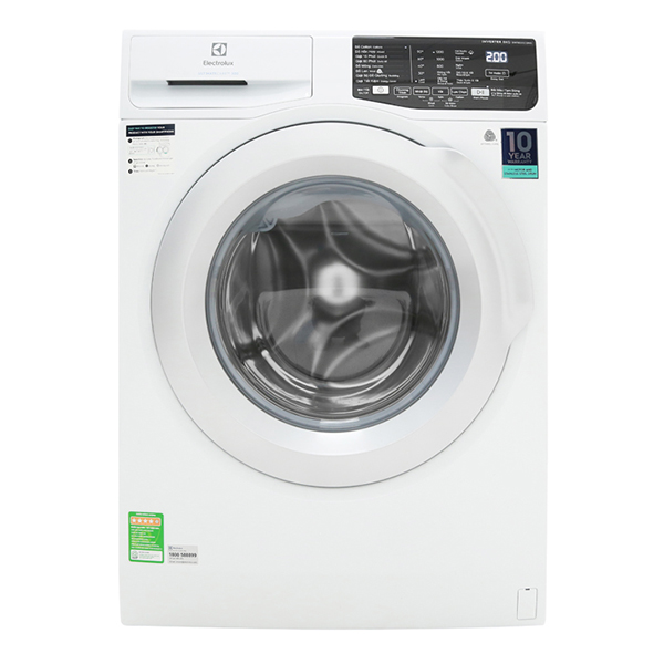 Máy Giặt Cửa Trước Inverter Electrolux EWF8025CQ - Hàng Chính Hãng